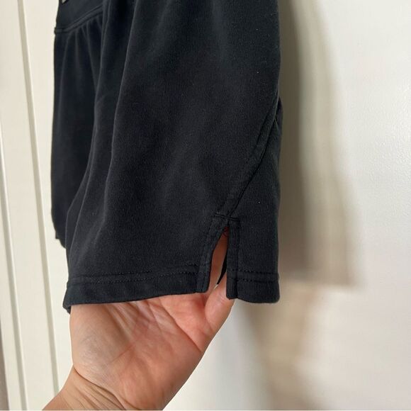 Nike Dri-Fit Shorts Women XS Black Elastic Waist Drawstring Cotton Blend Pockets - Picture 6 of 12